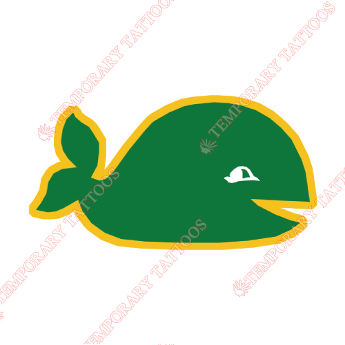 New England Whalers Customize Temporary Tattoos Stickers NO.7127